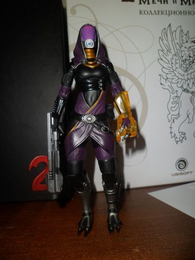 Mass Effect 3 - Tali'Zorah Action Figure - обзор